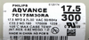 Advance 7C175M30RA  Label