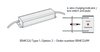 Bodine B94CGU - LED indicator and wall plate