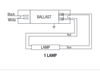 QTP2X54T5HO UNV-PSN Sylvania 49130 -Single Tube Wiring