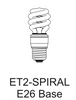 ET2 bulb shape