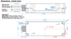 TRP TCM-ZB-D Dimensions