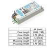 XI025C100V036XPL1 Advance Xitanium - Dimensions