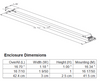 IZT-2S24-D Advance Mark 7 Dimming Ballast - Dimensions