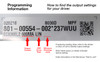 ECOdrive 366/U LED Driver Program Code