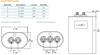 Z93S4824PN CDE (Aerovox) Metal Halide Capacitor - Dimensions