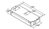 Advance IUV-2S60-M4-LD Advance IntelliVolt UV Germicidal Ballast - Dimensions