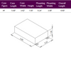 Espen MH1175MV eHID Ballast Dimensions