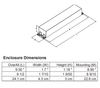 IZT-3PSP32-SC Advance Mark 7 Dimming Ballast - Dimensions