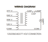 E-MMCA00W175 Sola Metal Halide Ballast Kit - Wiring