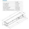 Advance  Xitanium XI095C275V054BSS1 - Dimensions