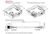 BSL06M5 Bodine Emergency LED Driver - Dimensions