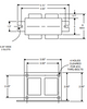 71A5492-001D Advance - Dimensions