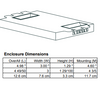 Advance REZ-1T42-M2-LD Dimensions