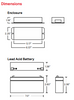 BSL8SB Bodine Emergency LED Driver - Dimensions