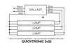 QTP3X32T8/UNV ISL-SC QUICKTRONIC 49745 - Wiring