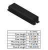 LEDHCNA0024V41DLO Advance Xitanium LED Driver -Dimensions