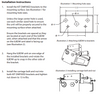 KIT DWFIXED Iota Fixed Bracket Accessory - Installation Instructions