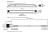 BSL06T3 Bodine (BSL06T3UAK55PKI2) - Dimensions and Test Switch