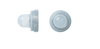 PRT00127 Bodine Clear Silicone Rubber Boot for 3/8" Single-Pole Pushbutton Test Switch - Wet Location