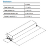 IZT-4P16-TLED-SC Advance Centium TLED Driver - Dimensions