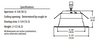 4SEMW-LED-40K-90CRI Lithonia - Dimensions