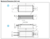 MSPI-HDIM100A12S-2500 KHM Kerham LED Driver - Dimensions