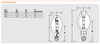 M400/U/ED37 Sylvania Metalarc Osram - Dimensions