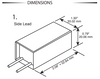 RL12-75A-277 Hatch Transformer - Dimensions