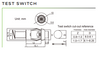 ELP20-2455-UNV Hatch - Test Switch