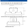 QHB2UZDA250K TCP QHB Series High Bay - Dimensions