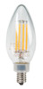 Keystone KT-LED4.5FB11-E12-927-C 2700K LED Filament Candelabra Bulb