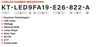 Keystone KT-LED9FA19-E26-822-A - Model