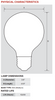 Keystone KT-LED5.5FG25-E26-822-A - Dimensions