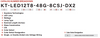 Keystone KT-LED12T8-48G-8CSJ-DX2 - Model