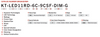 Keystone KT-LED11RD-6C-9CSF-DIM-G - Model