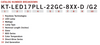 Keystone KT-LED17PLL-22GC-835-D - Model