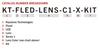 KT-FLED-LENS-C1-GREEN-KIT - Model