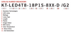Keystone KT-LED4T8-18P1S-840-D /G2 - Model