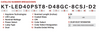 Keystone KT-LED40PST8-D48GC-8CSJ-D2 - Model