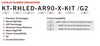 KT-RHLED-AR90-2-KIT /G2 Keystone - Model