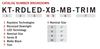 KT-RDLED-10B-MB-TRIM - Model