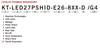 Keystone KT-LED27PSHID-E26-840-D - Model