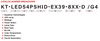 Keystone KT-LED54PSHID-EX39-850-D - Model