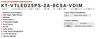 Keystone KT-VTLED25PS-2A-8CSA-VDIM - Model