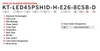 Keystone KT-LED45PSHID-H-E26-8CSB-D - Model