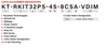 Keystone KT-RKIT32PS-4S-8CSA-VDIM - Model