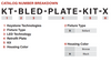 KT-BLED-PLATE-KIT - Model