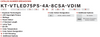 Keystone KT-VTLED75PS-4A-8CSA-VDIM - Model