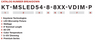 Keystone KT-MSLED54-8-840-VDIM-P - Model