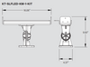 KT-SLFLED-KM-1-KIT - Dimensions